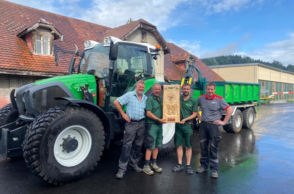 Herzliche Gratulation Marty Gartenbau AG